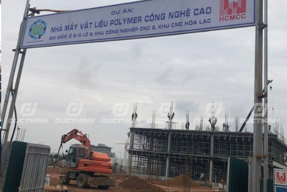 NHÀ MÁY VẬT LIỆU POLYMER CÔNG NGHỆ CAO